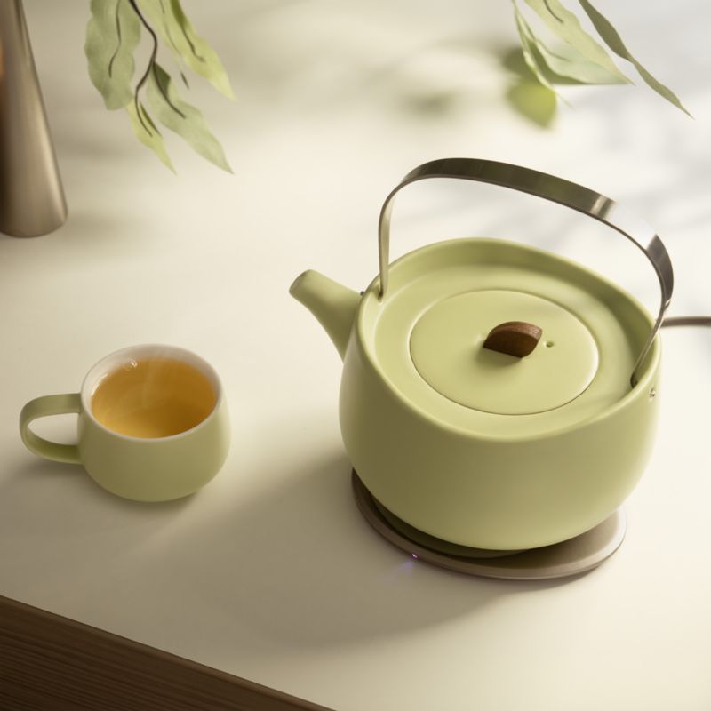 Ohom Leiph Verde Green Heated Tea Pot - image 5 of 7