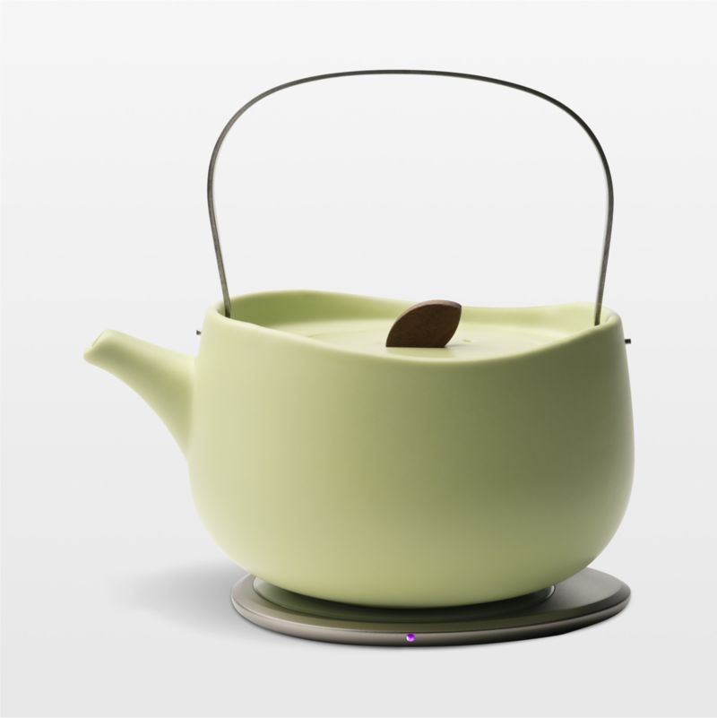 Ohom Leiph Verde Green Heated Tea Pot - image 0 of 7