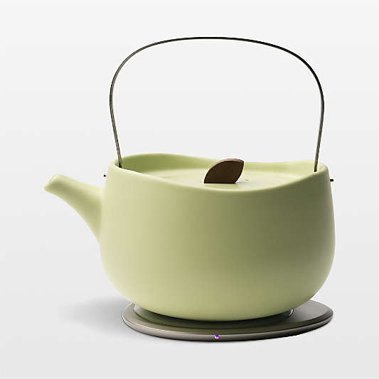 Ohom Leiph Verde Green Heated Tea Pot