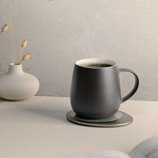 Ohom Ui 3 Inkstone Black Heated Coffee Mug