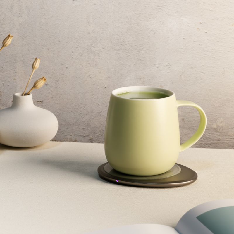 Ohom Ui 3 Verde Green Heated Coffee Mug - image 1 of 5