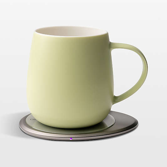 Ohom Leiph Verde Green Heated Tea Pot