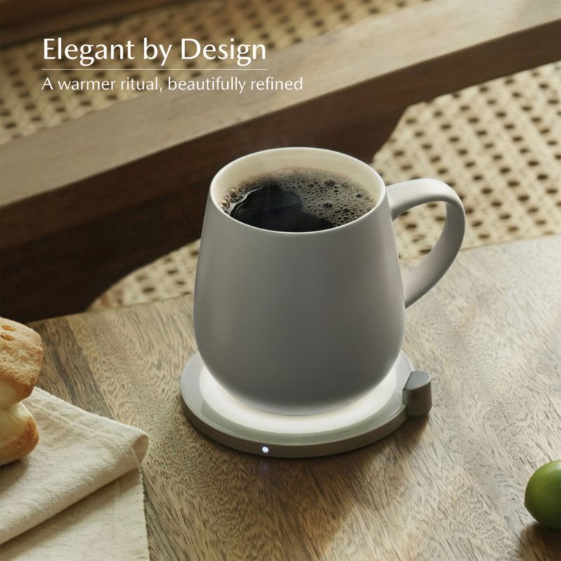 Ohom Ui Grey Heated Coffee Mug - image 2 of 5