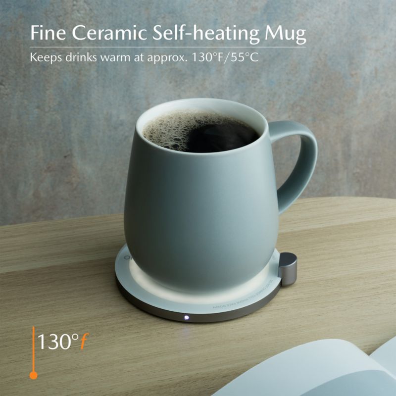 Ohom Ui Grey Heated Coffee Mug - image 3 of 5