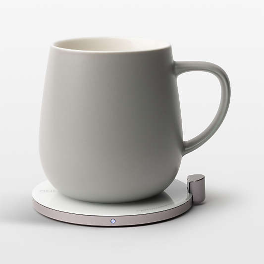 Ohom Ui Grey Heated Coffee Mug