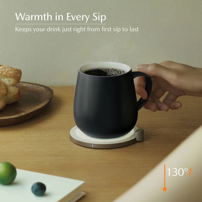 Ohom Ui Inkstone Black Heated Coffee Mug - image 3 of 5