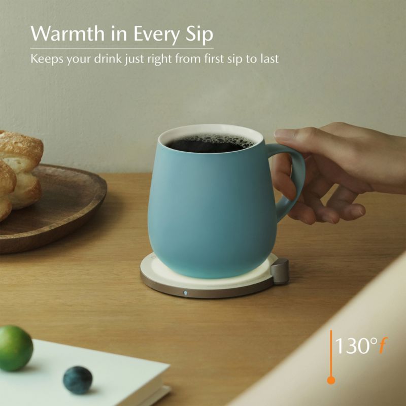 Ohom Ui Moonmist Blue Heated Coffee Mug - image 3 of 5