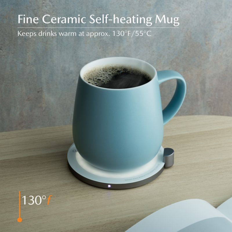 Ohom Ui Moonmist Blue Heated Coffee Mug - image 1 of 5