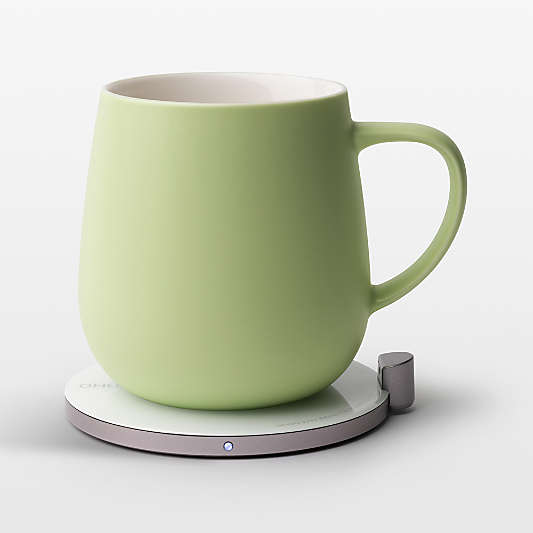 Ohom Ui Verde Green Heated Coffee Mug