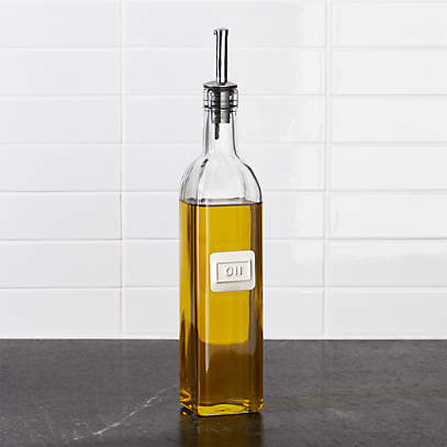Glass Olive Oil Dispenser Bottle + Reviews