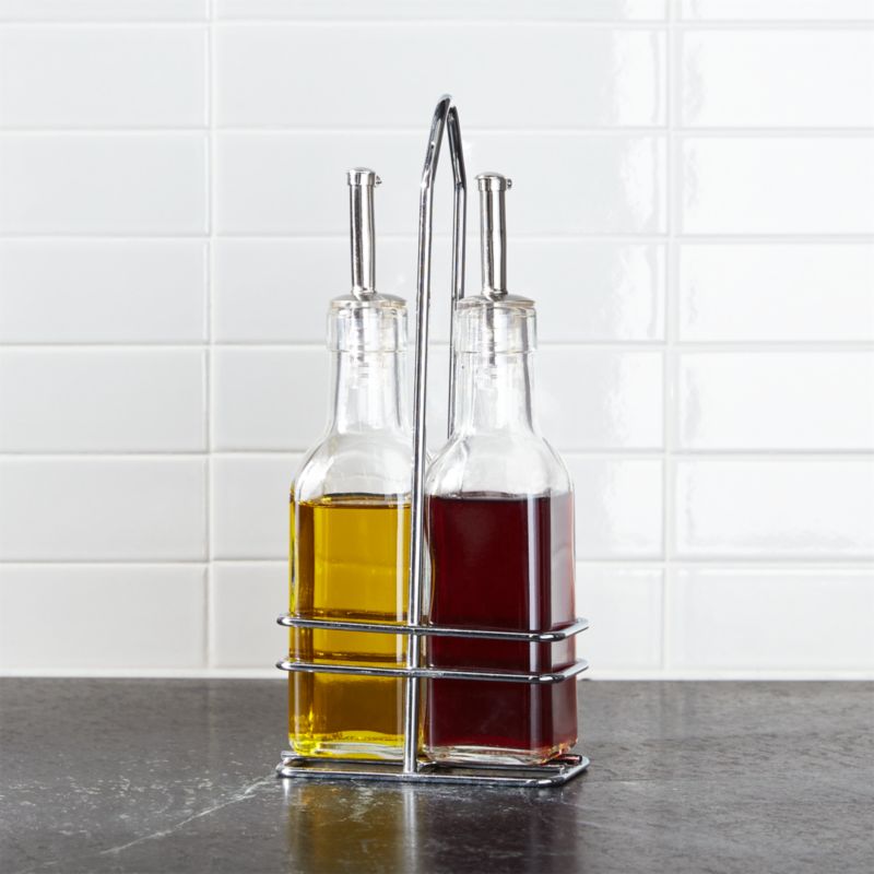 OXO Oil & Vinegar Cruet Set & Reviews