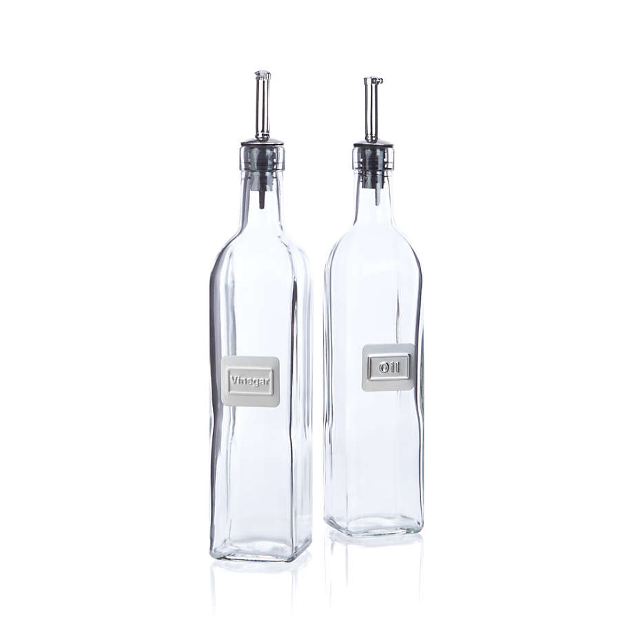 Glass Vinegar Bottle 