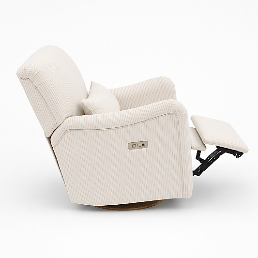 Oilo ™ Teddy Swivel Glider Power Recliner Nursery Chair