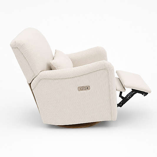 Oilo ™ Teddy Swivel Glider Power Recliner Nursery Chair
