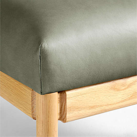 Ojai Leather Ottoman