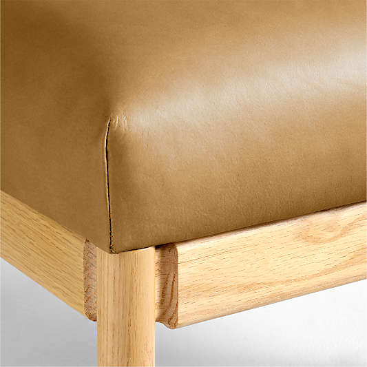 Ojai Leather Ottoman