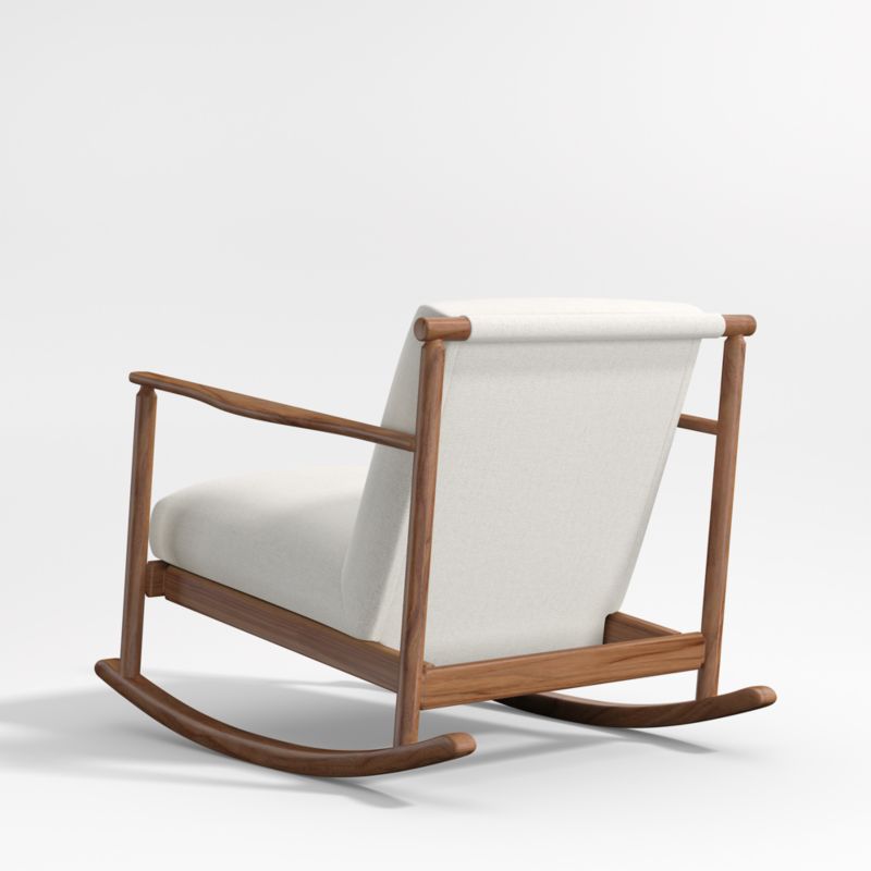 Ojai Upholstered Wood Frame Nursery Rocking Chair - image 8 of 10