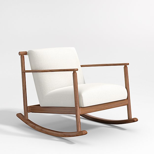 Crate and barrel 2024 rocking chair