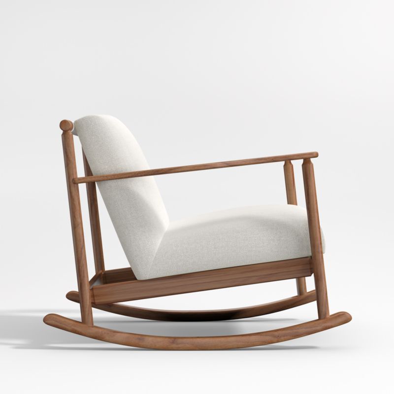 Ojai Upholstered Wood Frame Nursery Rocking Chair - image 7 of 10