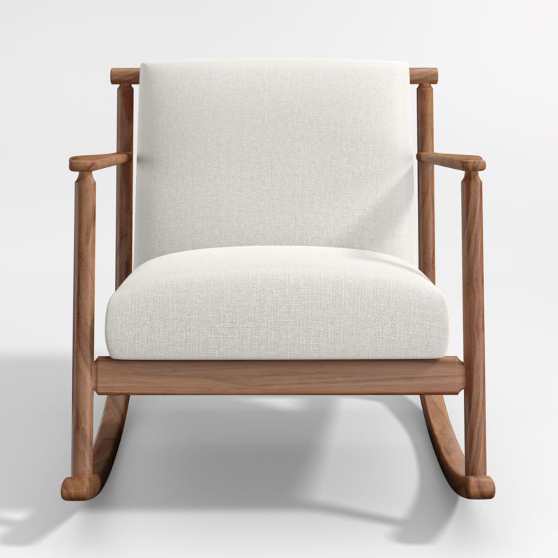 Ojai Upholstered Wood Frame Nursery Rocking Chair - image 6 of 10