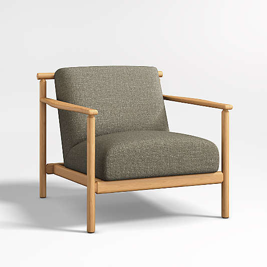 Ojai Upholstered Wood Frame Accent Chair
