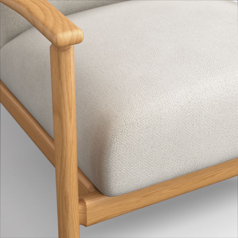 Ojai Upholstered Wood Frame Accent Chair - image 6 of 7