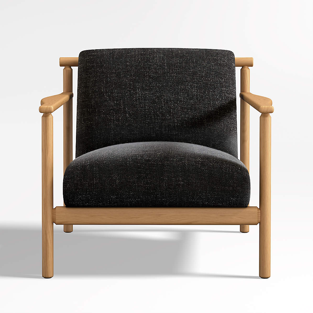 wood frame upholstered chair