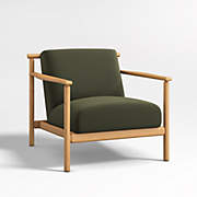 Ojai Upholstered Wood Frame Accent Chair