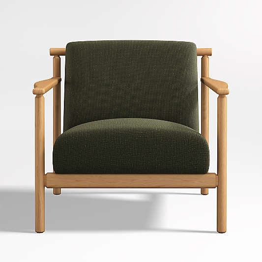 Ojai Upholstered Wood Frame Accent Chair