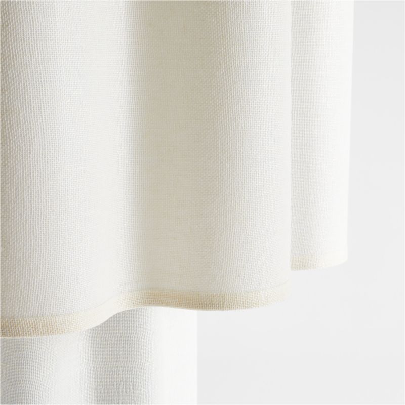 Ola Warm White Linen Floor Lamp - image 4 of 5