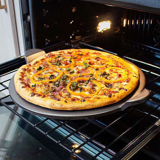 Old Stone 15" Glazed Pizza Stone with Handles