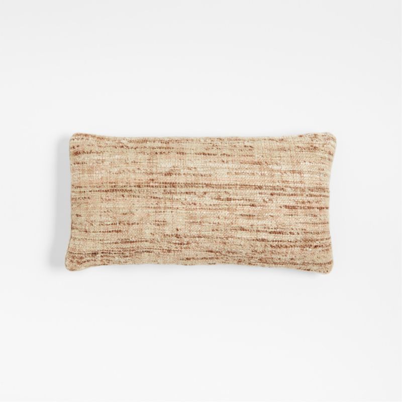 Oli Faux Jute 24"x12" Throw Pillow by Jake Arnold