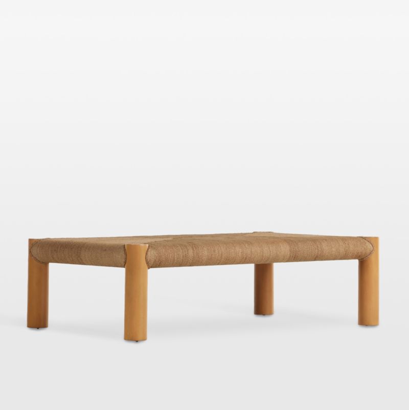 Olin Weaved Coffee Table - image 3 of 8