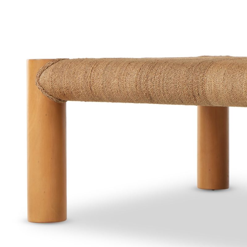 Olin Weaved Coffee Table - image 5 of 8