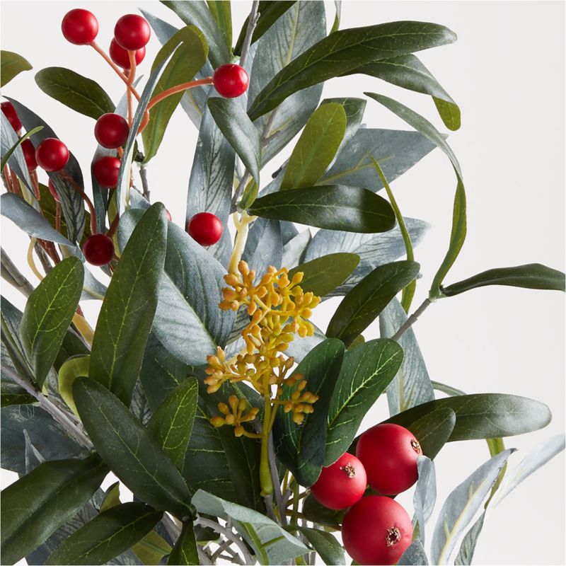 Faux Olive and Berry Stem 40" - image 7 of 9