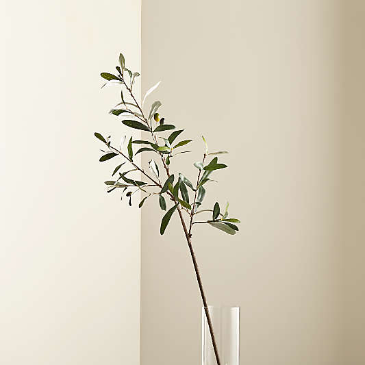 Faux Olive Stem