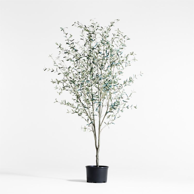 Potted Faux Olive Tree 9'