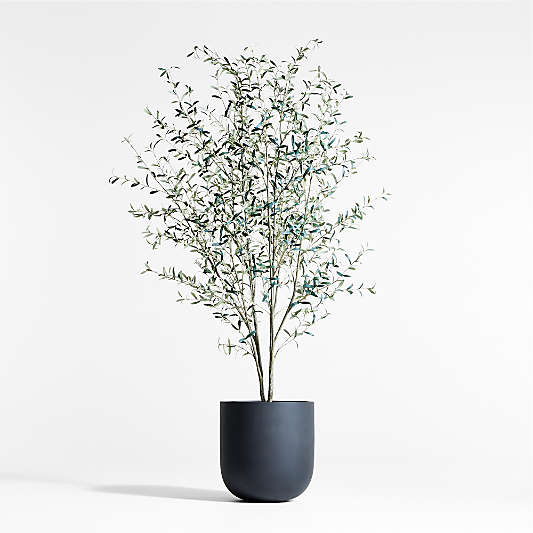 Potted Faux Olive Tree 9'