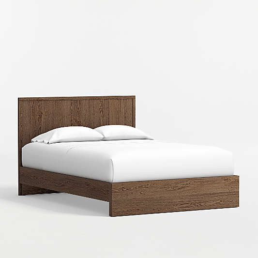 Oliver Deep Brown Wood Kids Full Bed