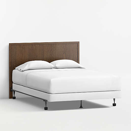 Oliver Deep Brown Wood Kids Full Headboard