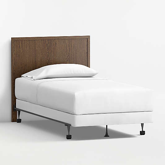 Oliver Deep Brown Wood Kids Headboard
