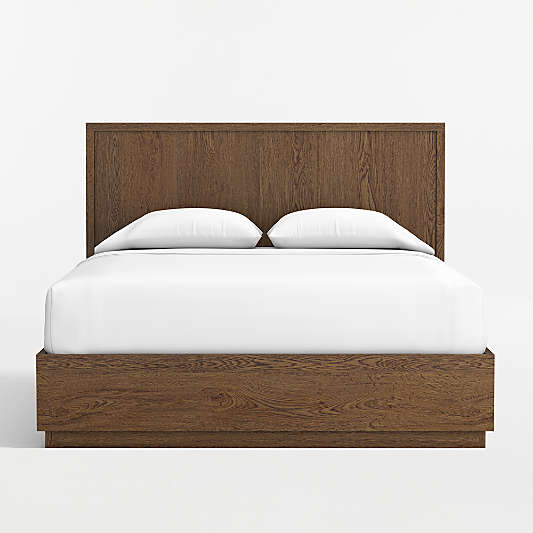 Oliver Deep Brown Ash Wood Kids Full Storage Bed Base