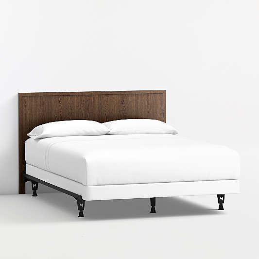 Oliver Deep Brown Wood Kids Queen Headboard