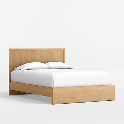 Oliver Natural Oak Wood Kids Full Bed