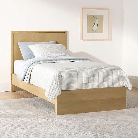 Oliver Natural Oak Wood Kids Bed