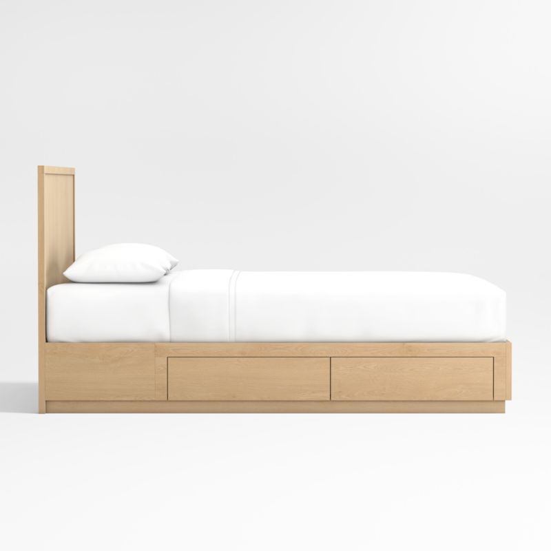 Oliver Natural Wood Kids Full Storage Bed - image 3 of 5