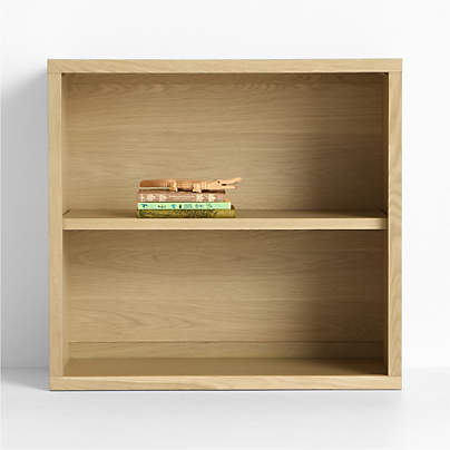 Oliver 32" Modular Natural Oak Wood Kids Bookcase