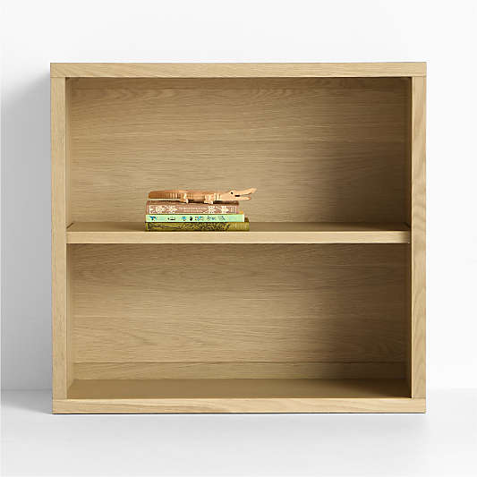 Oliver 32" Modular Natural Oak Wood Kids Bookcase