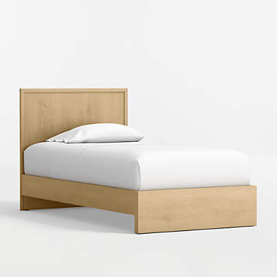 Oliver Natural Oak Wood Kids Twin Bed