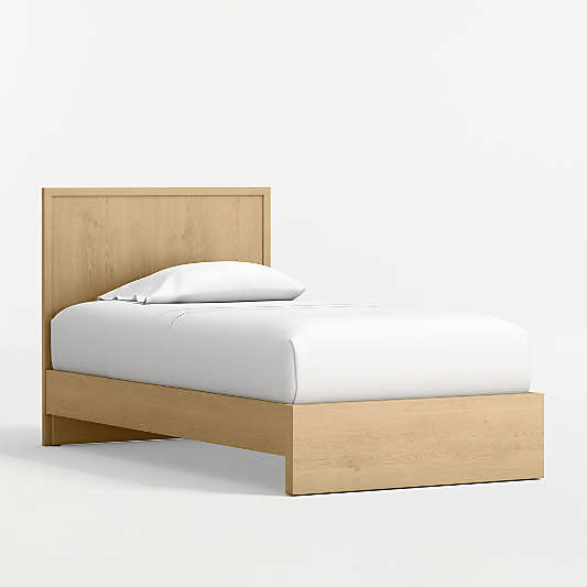 Oliver Natural Oak Wood Kids Twin Bed